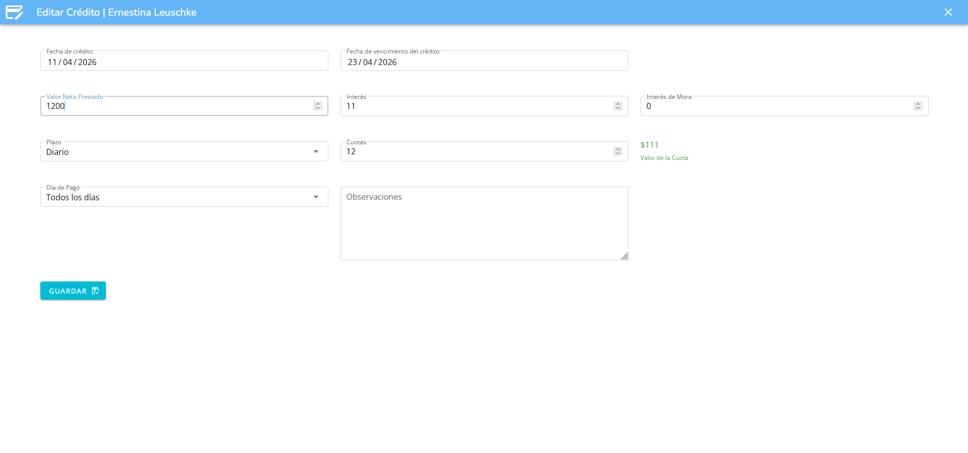 Configuración de Gestión de Cobranza en Colombia