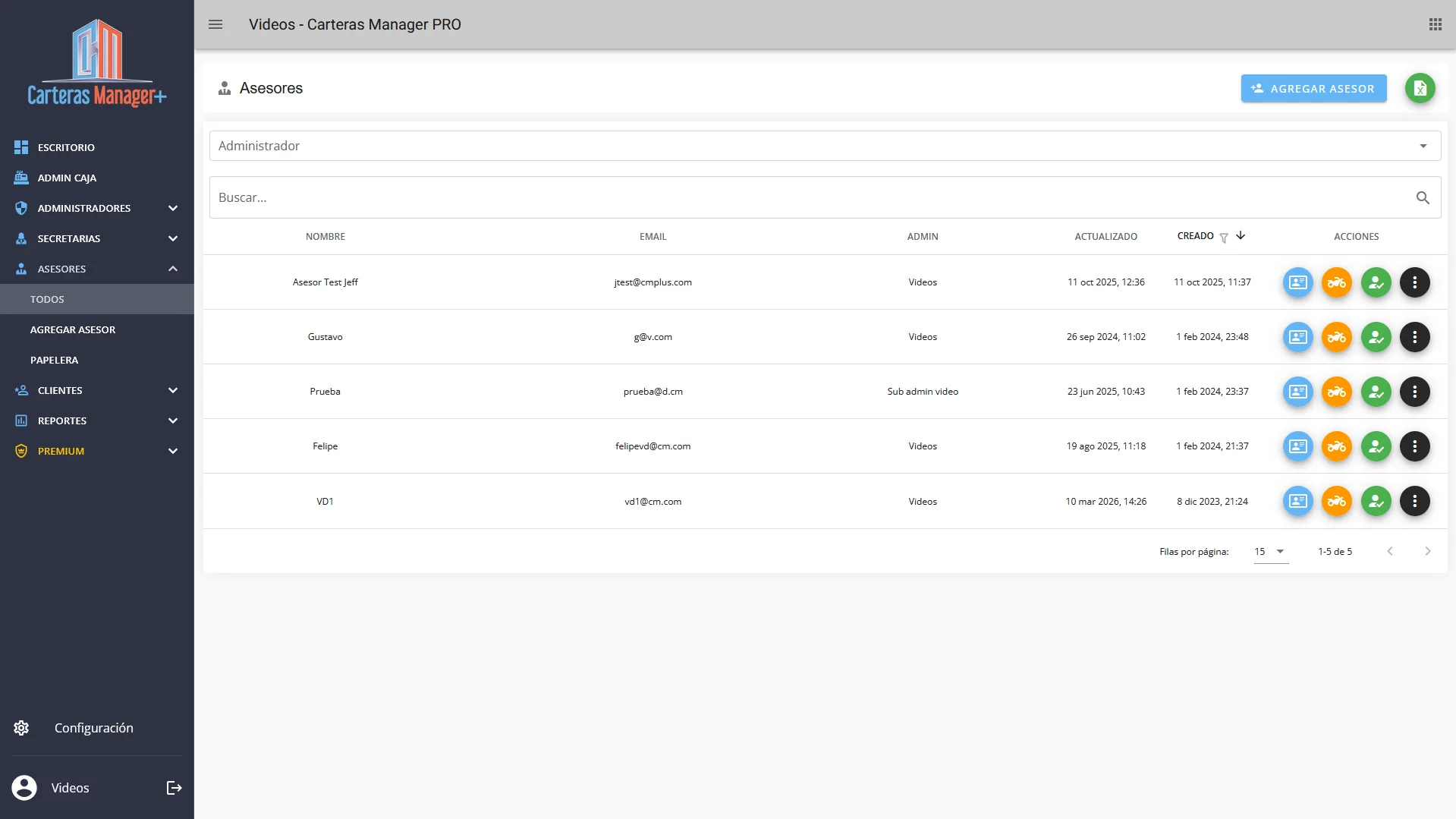 Configuración de roles y permisos de seguridad para empleados